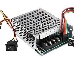 10V-55V 40A PWM Fırçalı DC Motor Sürücü (CW CCW Ters Haraket Anahtarlı ve LED Ekranlı)